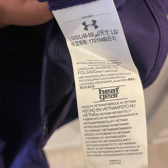 Men's Under Armour Running Jacket, Size L, NWOT - Picture 4 of 4